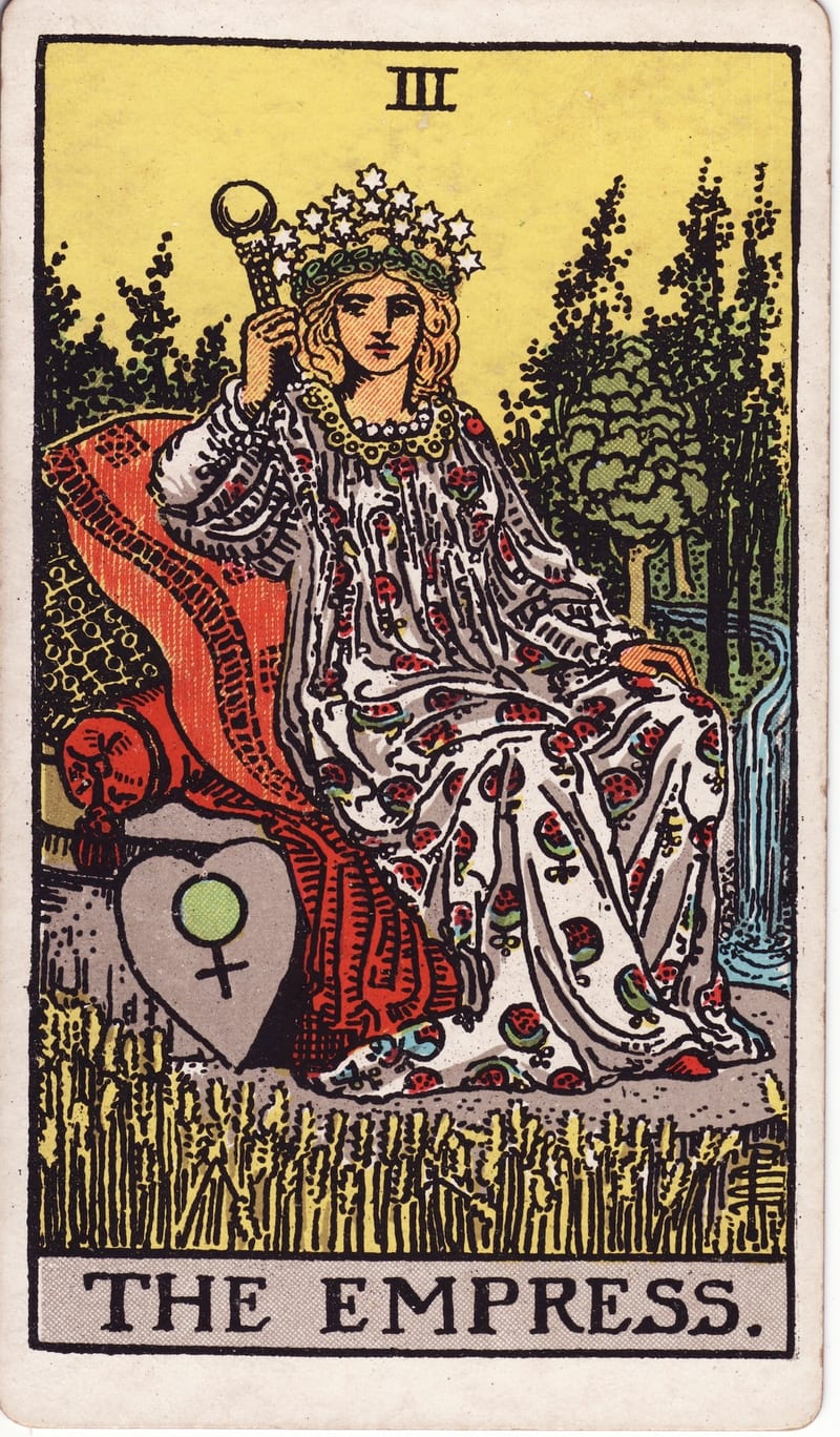 The Empress, card III of the Major Arcana in the Rider-Waite-Smith tarot deck